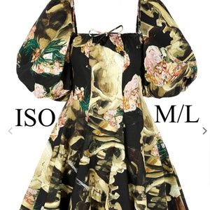 ISO Selkie Skeleton of a Skull Day Dress in M/L